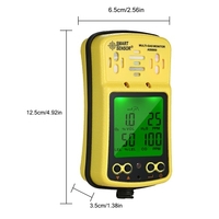 Détecteur de gaz portable Oxygène / monoxyde de carbone / sulfure d