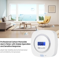 Détecteur de monoxyde de carbone KKmoon Testeur de gaz CO LCD