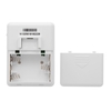 Détecteur de mouvement intelligent Alarme Sonnette sans fil Sonnette enfichable Sonnette de sécurité à domicile Détecteur infrarouge Kits d