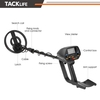 Détecteur de métaux Détecteur de métaux étanche réglable 31-41in avec modes DISC et Pinpoint Invite audio pour adultes et junior Léger Pliable Facile à transporter