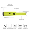 Détecteur de métaux Pinpointer Portable pointeur de broche outil de chasse au trésor vibreur vibreur réglage automatique avec étui de ceinture