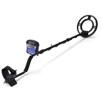 Détecteur de métaux Portable Portable détecteur de métaux rapide outil de détection de métaux trésor or détecteur de métaux souterrain LCD écran rétro-éclairé haute précision détecteur de métaux polyvalent pour adultes enfants