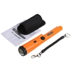 Détecteur de métaux portable portable Pinpointer 360 ° Scanning Treasure Finder Vibrer avec haute sensibilité Pinpointing Sonde étanche