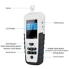 Détecteur de rayonnement nucléaire rechargeable portable Détecteur de rayonnement de compteur Geiger à écran couleur de 3, 2 pouces avec trépied