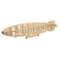 DWH VS35 1: 453 échelle D-LZ129 dirigeable 540mm longueur en bois statique bricolage modèle de construction