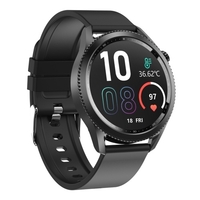 E102 Smartwatch avec moniteur de pression artérielle de fréquence cardiaque ECG IP68 étanche