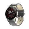 E13 Montre à écran tactile complet de 1, 28 pouces Montre intelligente avec bracelet en cuir