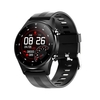 E13 Montre à écran tactile complet de 1, 28 pouces Montre intelligente avec bracelet en silicone