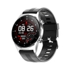 E13 Montre à écran tactile complet de 1, 28 pouces Montre intelligente avec bracelet en silicone