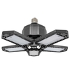 E26 / E27 150W 15000LM Lumineux LED Garage Lumière 6 Panneaux Glow Garage Plafonnier LED Déformable