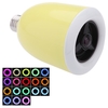 E27 Sans fil BT 4.0 haut-parleur coloré LED ampoule économie d