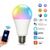 E27 Smart Bulb RGB LED Ampoule Dimmable et Luminosité Réglable Tuya App Télécommande Fonctionne avec Google/Alexa