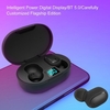 E6S TWS BT5.0 Casque sans fil Auto Matching HiFi Sound IPX4 étanche 280mAh Charge Box Power Display (Rose)