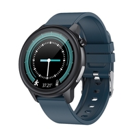 E80 Montre de sport intelligente à écran tactile de 1, 3 pouces avec bracelet intelligent