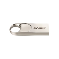 EAGET U2 USB Flash Drive 64GB métal U disque USB2.0 Portable haute vitesse étanche antichoc U disque grande capacité pour PC portable