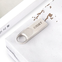 EAGET U2 USB Flash Drive 8GB métal U disque USB2.0 Portable haute vitesse étanche antichoc U disque grande capacité pour PC portable