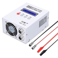 EBC-A20 testeur de batterie 30V 20A 85W Lithium plomb-acide Batteries capacité Test dispositif 5A recharge 20A décharge Support PC en ligne contrôle logiciel (A20 + ligne de clip de test)
