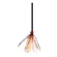 Effrayant Halloween Sorcière Balai Effrayant Balai De Sorcière En Plastique Cosplay Sorcières Balai Props pour Halloween Cosplay Faveurs Party Bar Maison Hantée Décoration