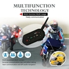 EJEAS E6 casque de moto BT interphone casque interphone en temps réel Full Duplex jusqu