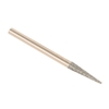 Electroplated diamant Grinding Heads 30pcs 3mm Burrs Bur bit pour outil rotatif Set électrique meuler