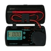 EM3082 Mini multimètre numérique AC DC Volt AMP OHM LCD Voltmètre Mise hors tension automatique des données