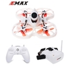 EMAX Tinyhawk II Drone de course FPV intérieur haute vitesse 50 KM / H F4 5A Drone sans brosse avec caméra 700TVL quadrirotor FPV lunettes RTF