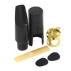 Embouchure de Saxophone/Sax ténor En Plastique Avec Bouchon Boucle En Métal Roseaux Embouchure Patchs Tampons Coussins