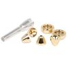 Embouchure de trompette en laiton plaqué argent 3C 2C 2B 3B Embouchure de corne partie de trompette pour débutants et joueurs professionnels