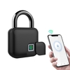 Empreinte digitale Smart Padlock et APP déverrouillant le verrou BT d