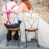 En bois chaise bannière signe ensemble pour rustique mariage fiançailles décorations fournitures de fête Style 1 je fais et moi aussi