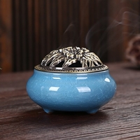 Encensoir en bois de santal avec diffuseur d
