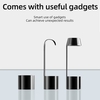 Endoscope à double caméra avec endoscope à écran couleur IPS de 7 pouces avec 6 lumières LED 1080P Photos Vidéos Caméra serpent IP67 Caméra d