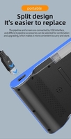 Endoscope à double caméra avec endoscope à écran couleur IPS de 7 pouces avec 6 lumières LED 1080P Photos Vidéos Caméra serpent IP67 Caméra d