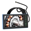 Endoscope à triple caméra avec endoscope à écran couleur IPS de 7 pouces avec 6 lumières LED 1080P Photos Vidéos Caméra serpent Caméra d