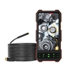 Endoscope industriel 1080P Borescope avec 6 lumières LED Caméra serpent à écran couleur IPS de 4, 5 pouces Caméra d