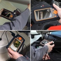 Endoscopes industriels de 8, 5 mm avec écran IPS de 4, 3 pouces 20M / 65, 6FT tuyau 1080P caméra d