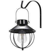 Energy solaire rétro Vintage p-endant h-anging lumière extérieure applique contrôle de la lumière sensible / IP65 résistance à l