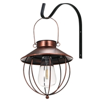 Energy solaire rétro Vintage p-endant h-anging lumière extérieure applique contrôle de la lumière sensible / IP65 résistance à l