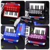 Enfants Accordéon 17-Key 8 Bass Mini Accordéon Instrument de musique éducatif pour le cadeau d