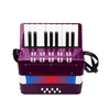 Enfants Accordéon 17-Key 8 Bass Mini Accordéon Instrument de musique éducatif pour le cadeau d