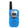 Enfants adultes talkie-walkie 2 voies Radio avec lampe de poche longue portée 0.5W 8 canaux pour les activités de plein air Camping randonnée vélo voyage (une paire)