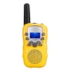 Enfants adultes talkie-walkie 2 voies Radio avec lampe de poche longue portée 0.5W 8 canaux pour les activités de plein air Camping randonnée vélo voyage (une paire)