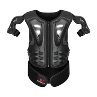 Enfants Armure Gilet Poitrine Colonne Vertébrale Dos Protecteur Gilet Équipement De Protection pour Cyclisme Patinage Ski Skateboard
