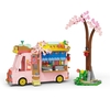 Enfants blocs de construction briques filles jouets Puzzle cadeau Snack camion modèle cadeau de noël jouet parent-enfant