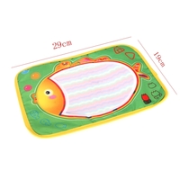 Enfants dessin eau Mat tablette modèle poisson multicolore Aqua Doodle 29 * 19cm planche à dessin + stylo