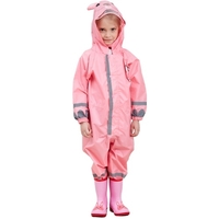 Enfants Imperméable Respirant Vêtements De Pluie Imperméable Imperméable Pour Enfants Garçons Filles Étudiants Imperméable À Capuche Haute Visibilité Imperméable Réfléchissant