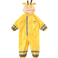 Enfants Imperméable Respirant Vêtements De Pluie Imperméable Imperméable Pour Enfants Garçons Filles Étudiants Imperméable À Capuche Haute Visibilité Imperméable Réfléchissant