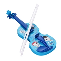 Enfants petit violon avec archet de violon instruments de musique éducatifs amusants jouet de violon électronique