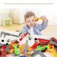 Enfants Play Tool Set Toddlers Pretend Play Tool Kit Accessoires Jouets éducatifs pour enfants cadeau