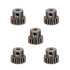 Engrenage de moteur de voiture RC 45 acier 15 T 5 pièces de remplacement pour voiture sur chenilles 1/10 RC TRX4 RC4WD D90 D110 Axial Scx10 90046